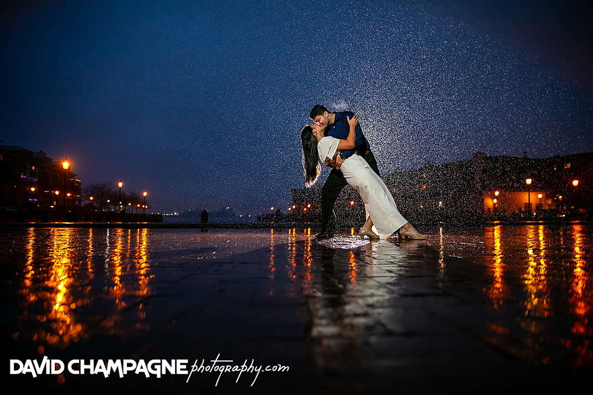 Norfolk Virginia Pagoda Garden Engagement